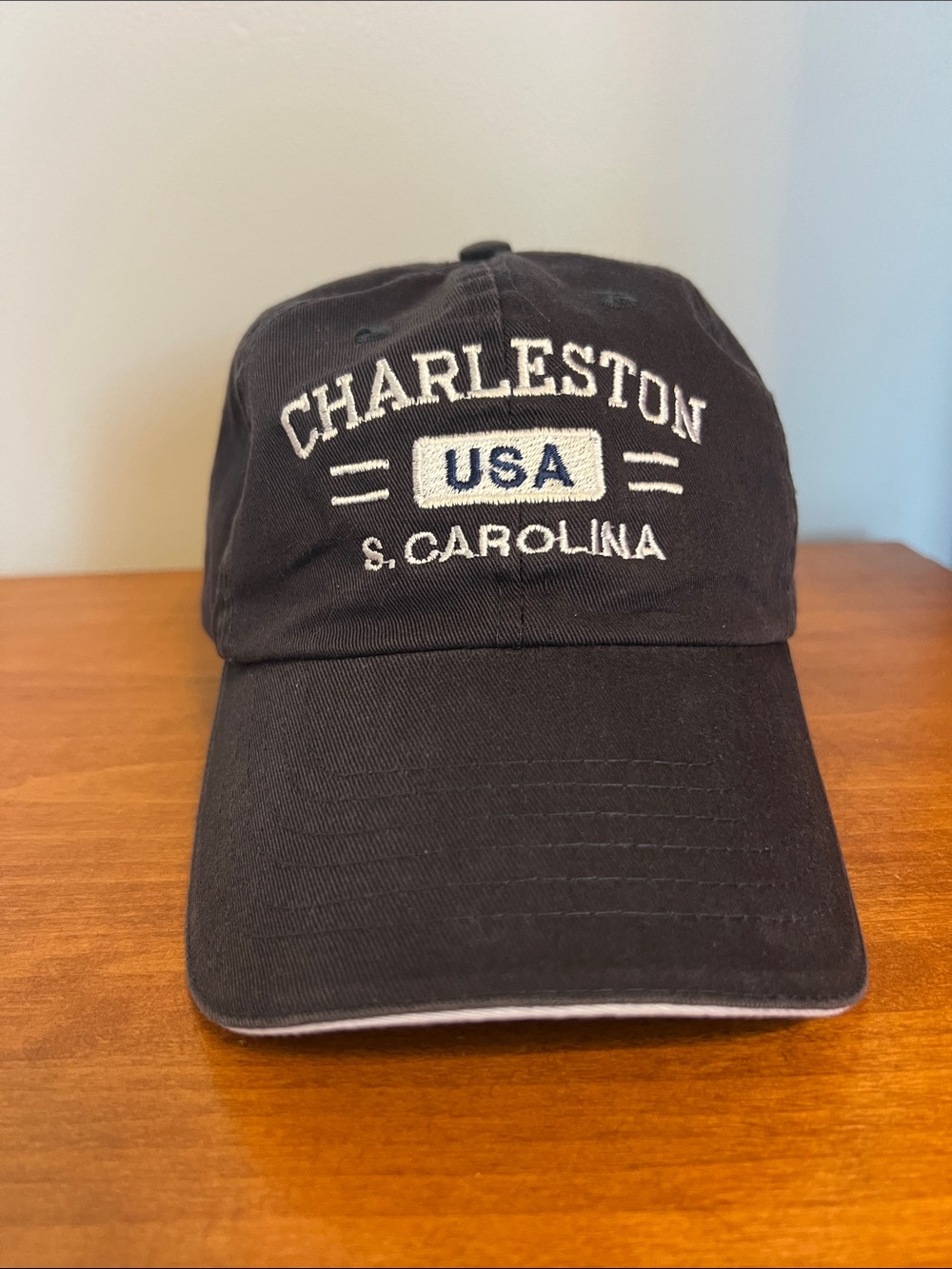 Charleston South Carolina Navy Blue Baseball Cap